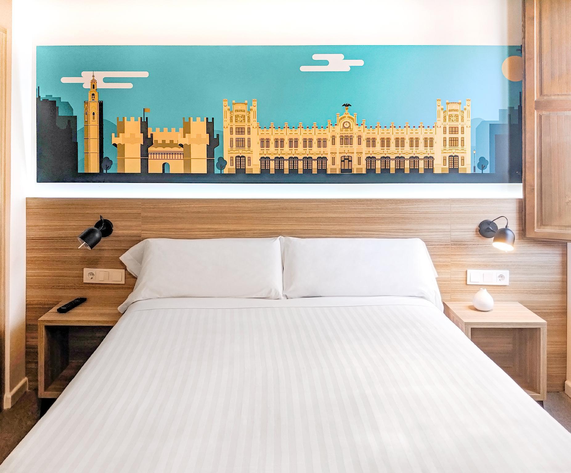 Original Domino House Hotel Valencia Bagian luar foto