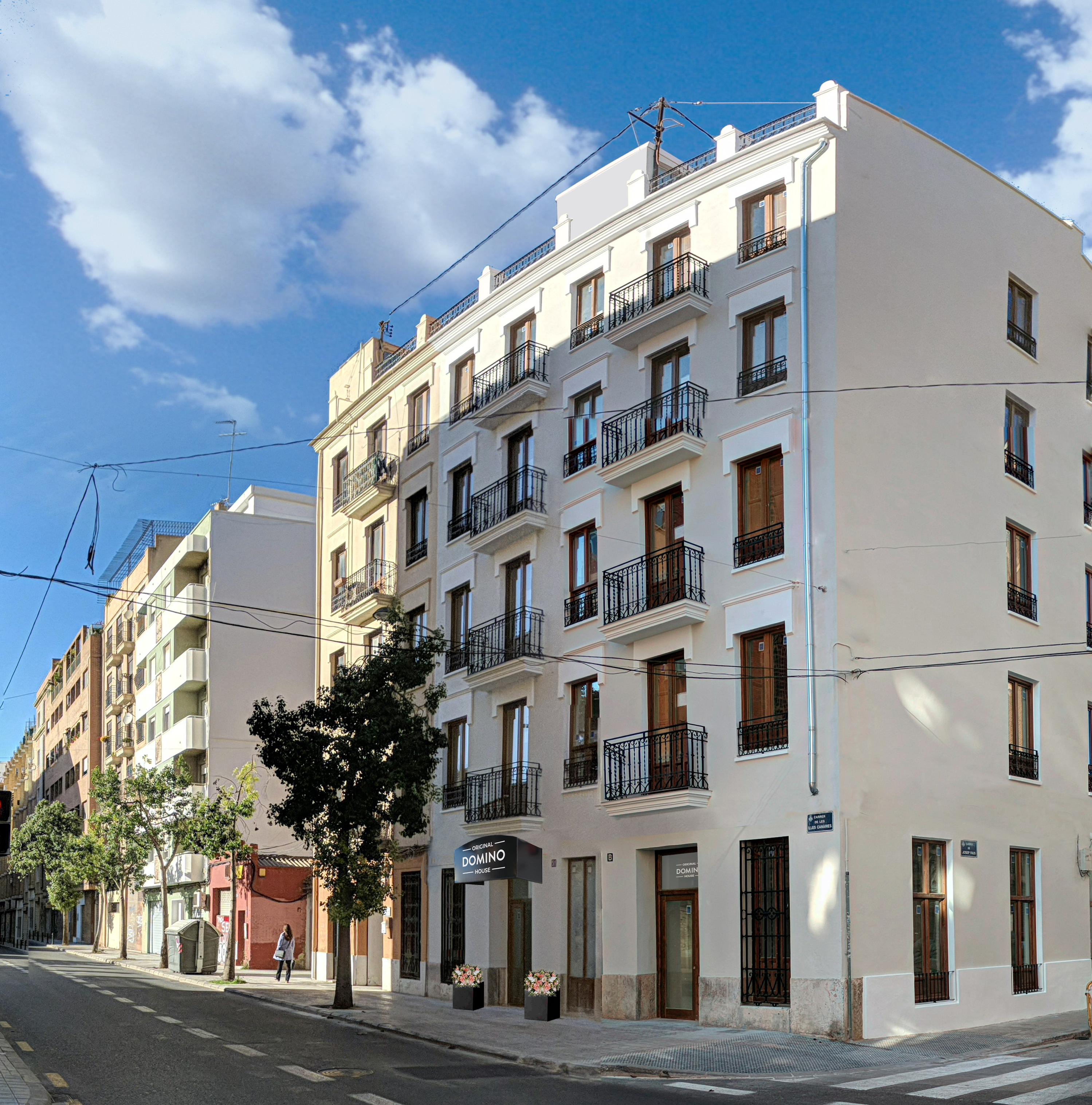 Original Domino House Hotel Valencia Bagian luar foto