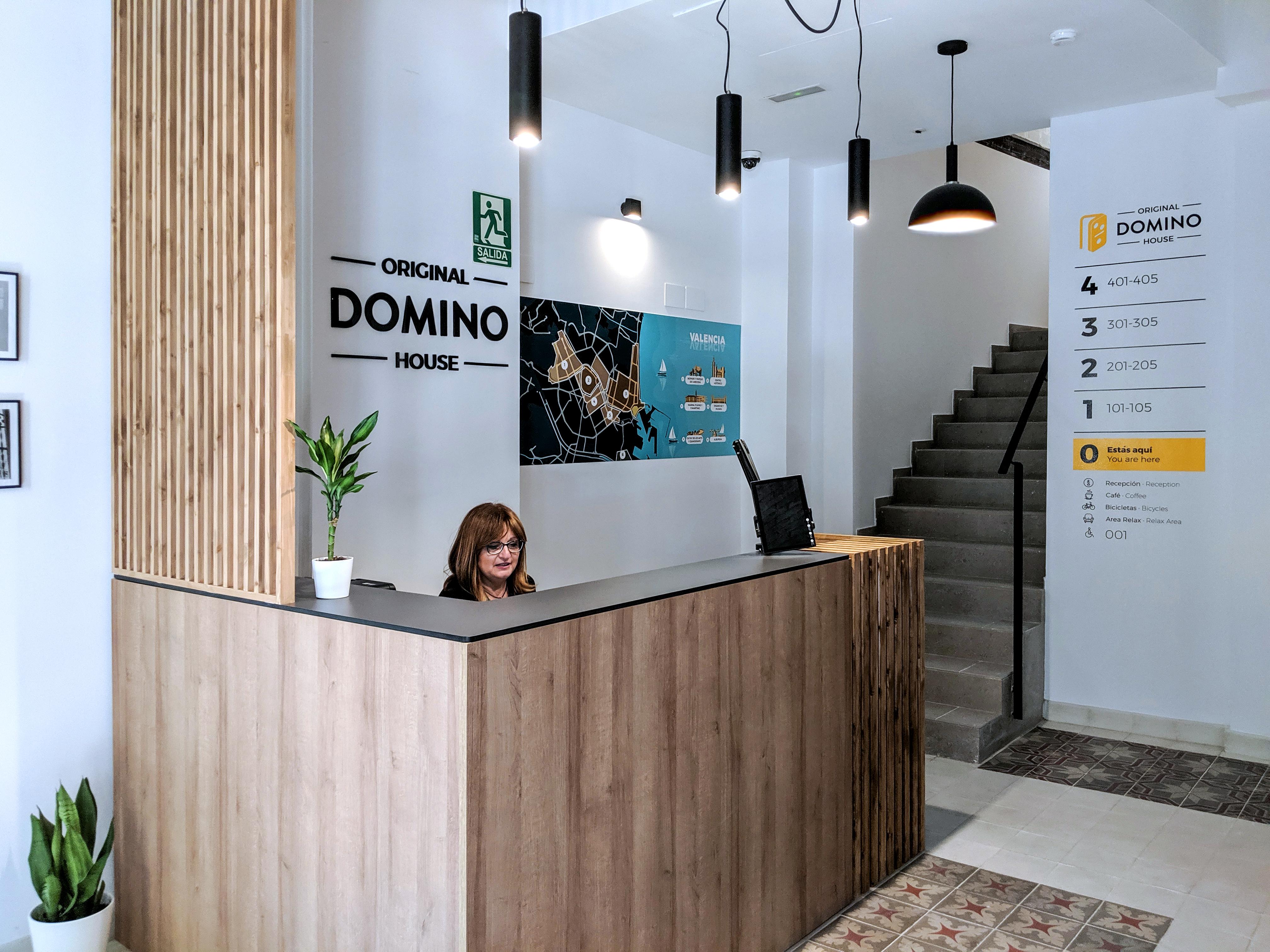 Original Domino House Hotel Valencia Bagian luar foto