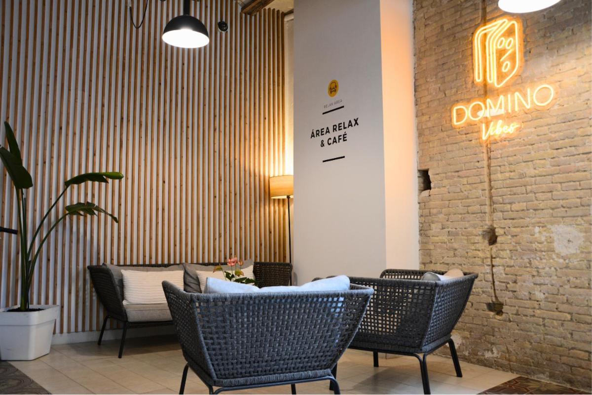 Original Domino House Hotel Valencia Bagian luar foto